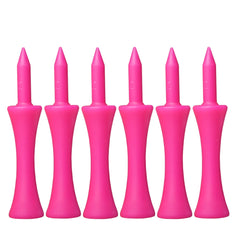 50Pcs Colorful Plastic Golf Tee Step Down Graduated Castle Tee Height Control  Golf Ball Holder Golf Accessories