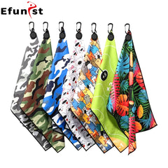 Golf Towel Golf Club Cleaner With Magnetic buckle Hand Towel Multiple Style Choices Portable Golf Cleaning Tools Drop Ship