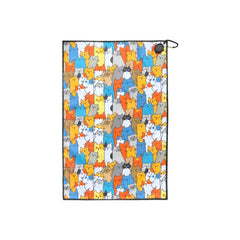 Golf Towel Golf Club Cleaner With Magnetic buckle Hand Towel Multiple Style Choices Portable Golf Cleaning Tools Drop Ship