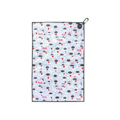 Golf Towel Golf Club Cleaner With Magnetic buckle Hand Towel Multiple Style Choices Portable Golf Cleaning Tools Drop Ship