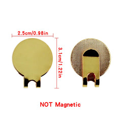 Pack 1 Pcs Golf Hat Clip Magnetic Golf Cap Clips with Magnet Golf Putting Green Accessories For Marker Mark Drop Ship