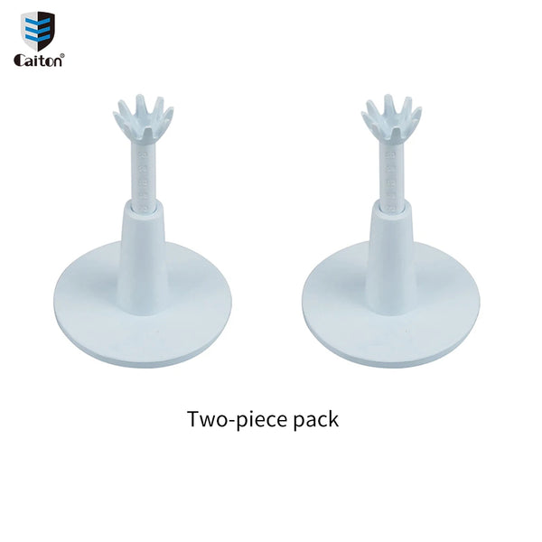 Caiton  High Quality 2pc Golf Tee Set, White Plastic Durable Golf Tees Holder, Adjustable Height Practice Tees, Golf Accessories