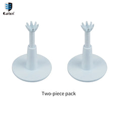 Caiton  High Quality 2pc Golf Tee Set, White Plastic Durable Golf Tees Holder, Adjustable Height Practice Tees, Golf Accessories