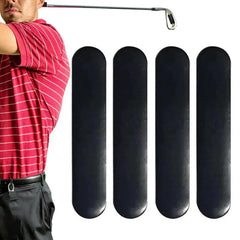 4pcs Golfer Adhesive Lead Tape Strips Add Swing Weight To Golf Club Tennis Racket Iron Putter Racquets Golf Club Accessaries
