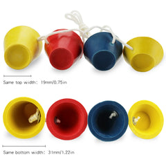 12mm 17mm 22mm 37mm Golf Winter Rubber Tees 4 In 1 Different Heights Golf Tees With Rope Golf Ball Holder Accessories Drop Ship