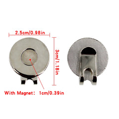Pack 1 Pcs Golf Hat Clip Magnetic Golf Cap Clips with Magnet Golf Putting Green Accessories For Marker Mark Drop Ship