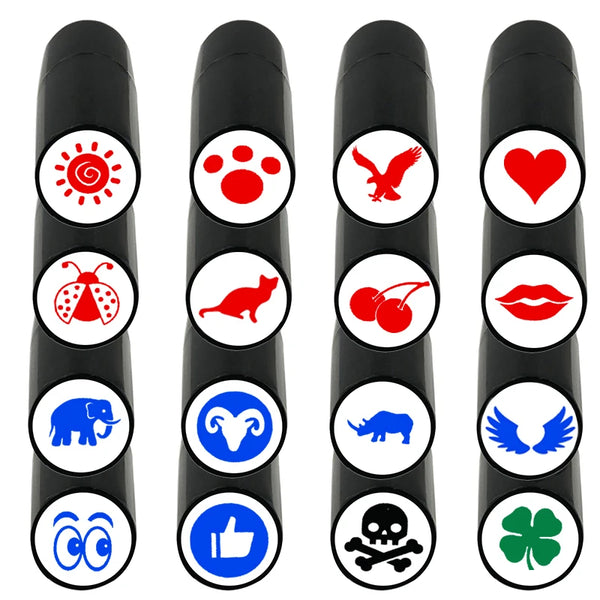 1 Pcs Golf Ball Stamper Stamp Marker Various Patterns Plastic Quick Drying Impression Durable Long Lasting Golf Accessories