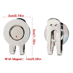 Pack 1 Pcs Golf Hat Clip Magnetic Golf Cap Clips with Magnet Golf Putting Green Accessories For Marker Mark Drop Ship