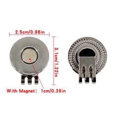 Pack 1 Pcs Golf Hat Clip Magnetic Golf Cap Clips with Magnet Golf Putting Green Accessories For Marker Mark Drop Ship