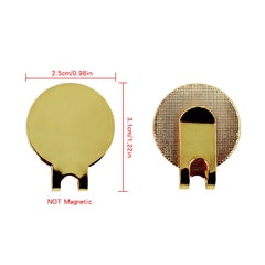 Pack 1 Pcs Golf Hat Clip Magnetic Golf Cap Clips with Magnet Golf Putting Green Accessories For Marker Mark Drop Ship