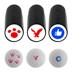 1 Pcs Golf Ball Stamper Stamp Marker Various Patterns Plastic Quick Drying Impression Durable Long Lasting Golf Accessories