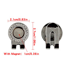 Pack 1 Pcs Golf Hat Clip Magnetic Golf Cap Clips with Magnet Golf Putting Green Accessories For Marker Mark Drop Ship