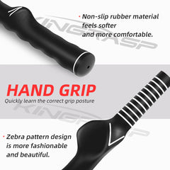 1pcs Portable Golf Swing Trainer Training Grip Standard Teaching Aid Right-Handed Practice Aids For Left Golfer Correct Position