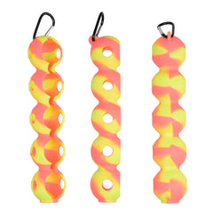 Golf Ball Holder For 5 Balls Silicone Pouch Golf Ball Case Portable Golf Ball Carry Bag With Hook Golf Accessories