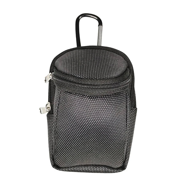 Mini Park Golf Ball Bag With Hook Nylon Can Hold Park Balls Portable Mini Golf Ball Waist Bag Outdoor Sports Golf Accessories